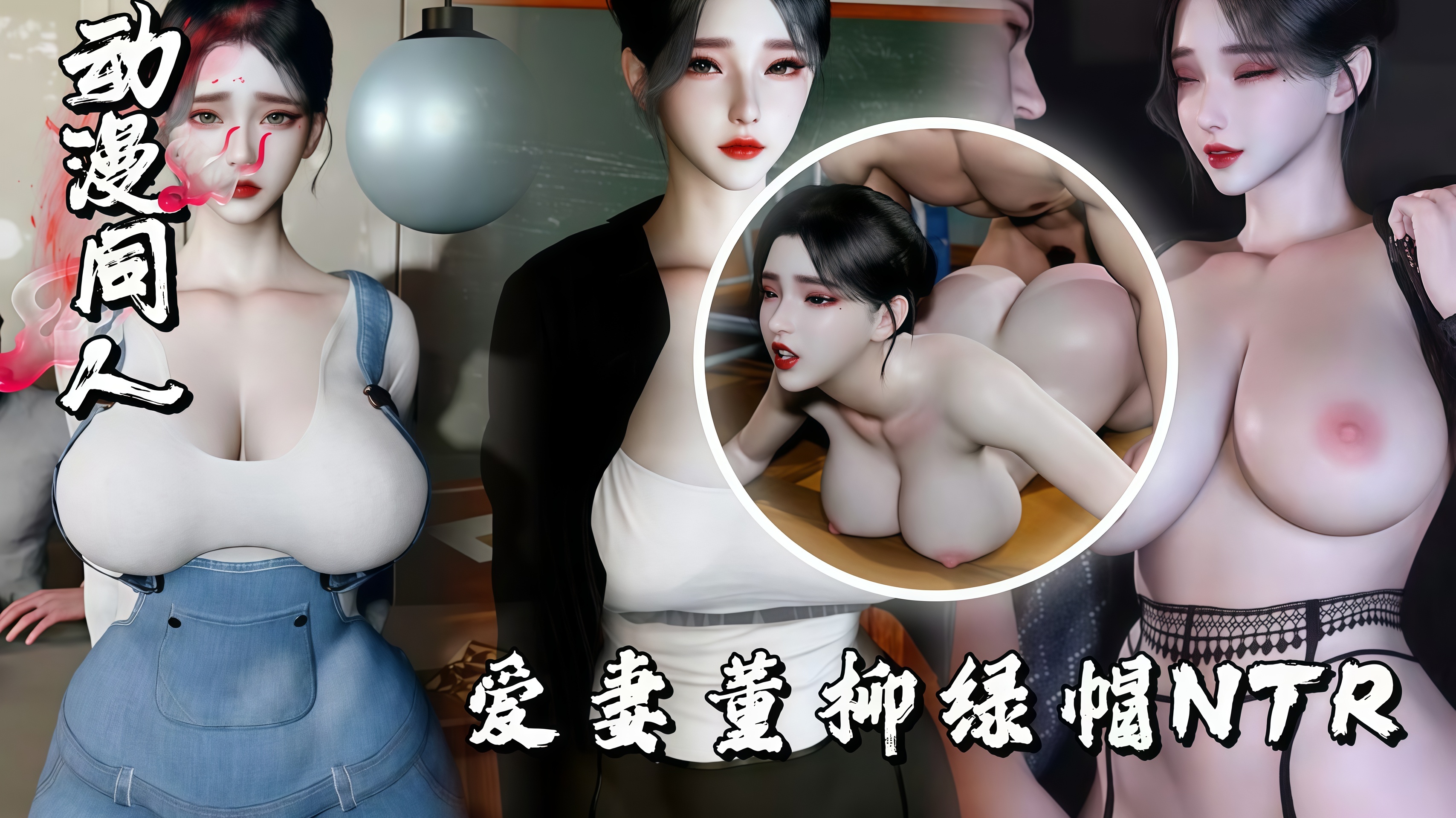3D中文字幕，爱妻董柳绿帽NTR