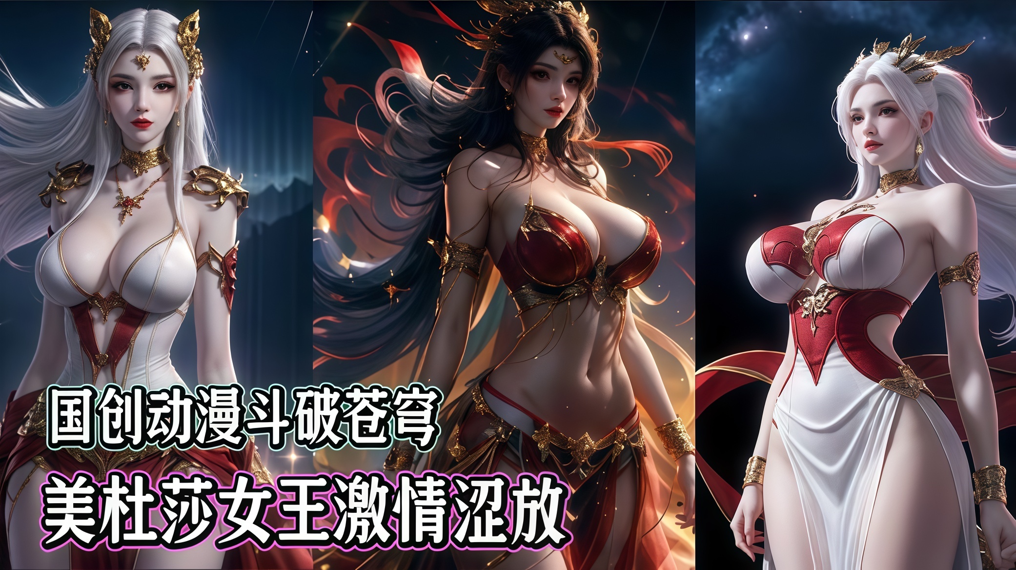 【国人自制】斗破苍穹-美杜莎女王激情涩放